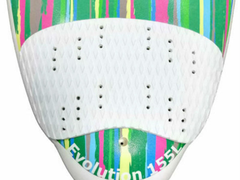 板尾防滑EVA软垫及脚带安装孔