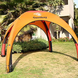 Gustaby Inflatable Tent all Open