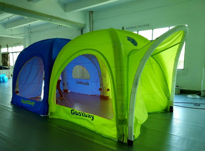 Inflatable Tent Connected